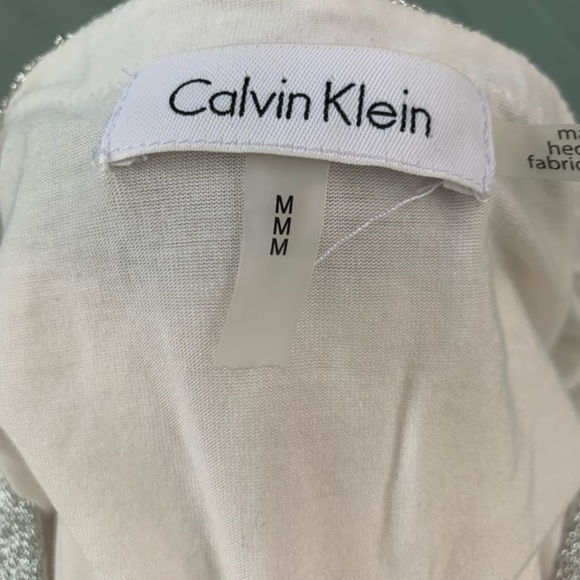 Calvin Klein White Silver Neck - Picture 4 of 4